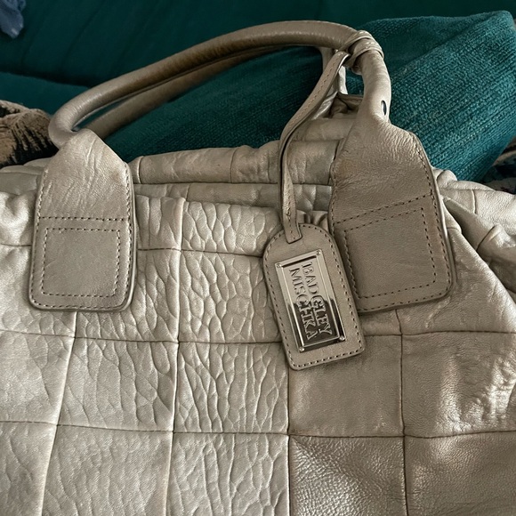 BAGLEY MISCHKA Silver Large Satchel - Picture 3 of 6